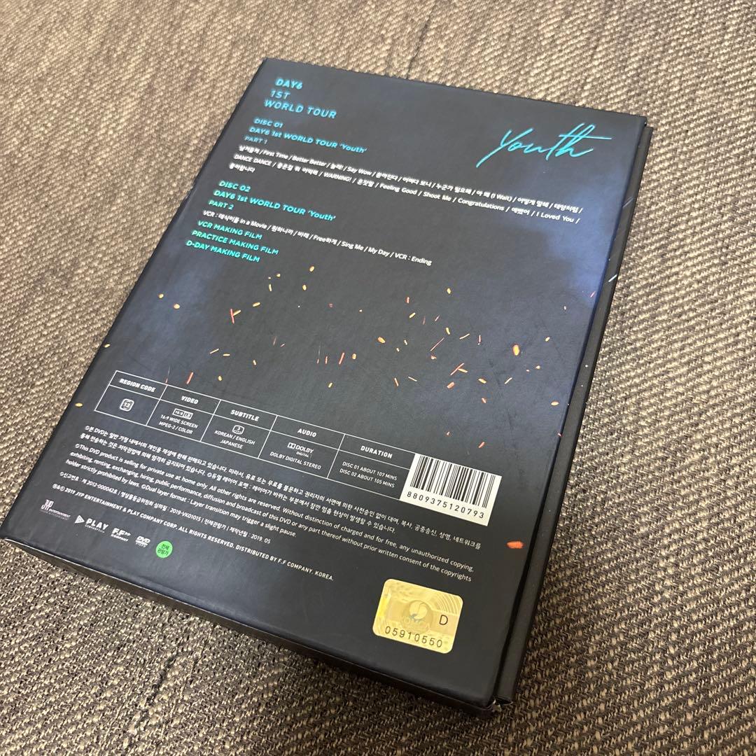 ミュージック DAY6 1st world tour youth DVD