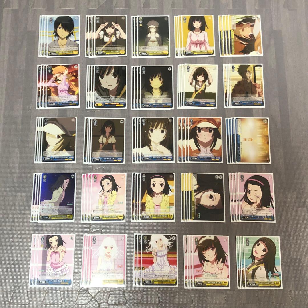 ヴァイス　千石撫子 デッキ & パーツ スリーブ付き化物語