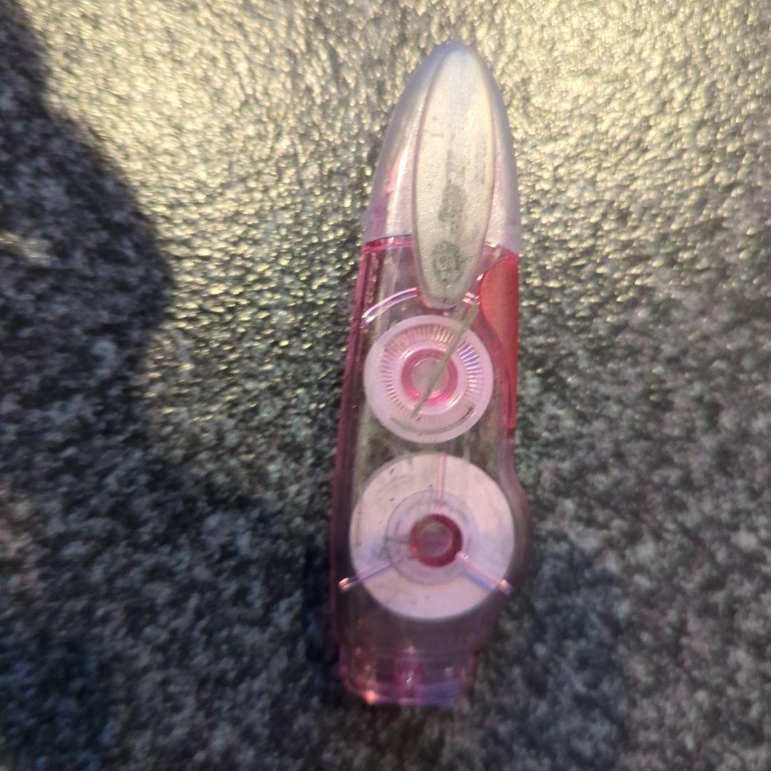 ピンク 修正ペン 二重テープ