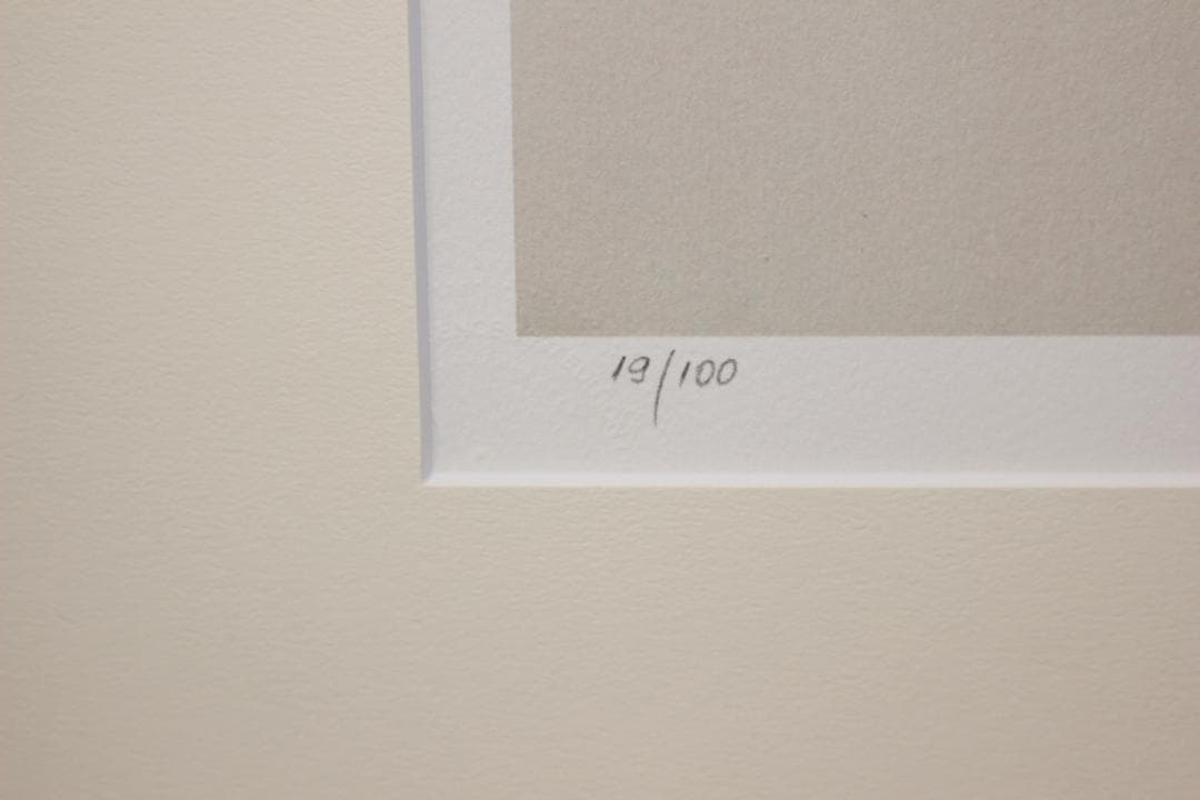 藤田嗣治 エスタンプリトグラフ「少女」 100部限定19/100