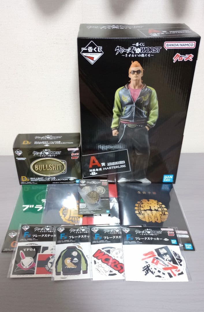 一番くじ クローズ & WORST A賞 坊屋春道 フィギュア 他10種