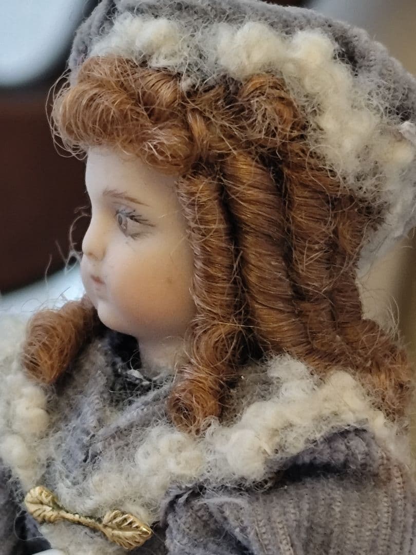 ミニョネット　10センチ程　　ビスクドール　人形