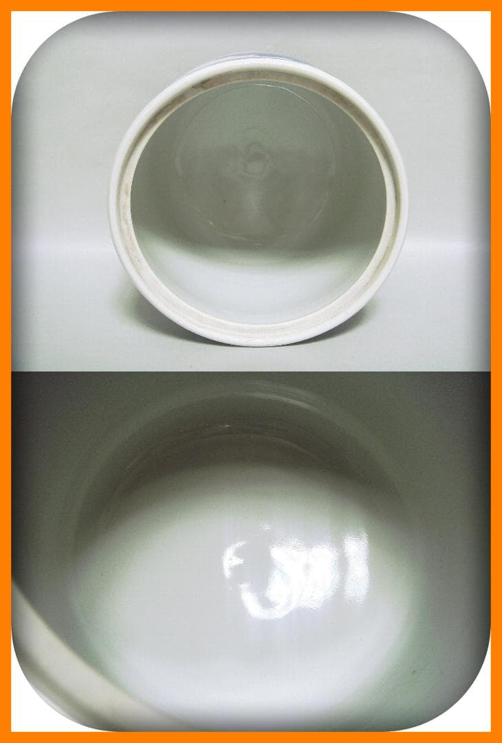 64『染付 松竹梅 水指 共箱』　/骨董品 古美術 アンティーク 古玩