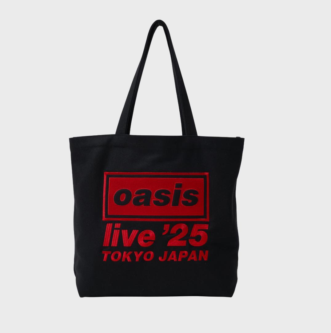 OASIS オアシス ’25 公式ショッピングバッグ トートバッグ ライブ’25