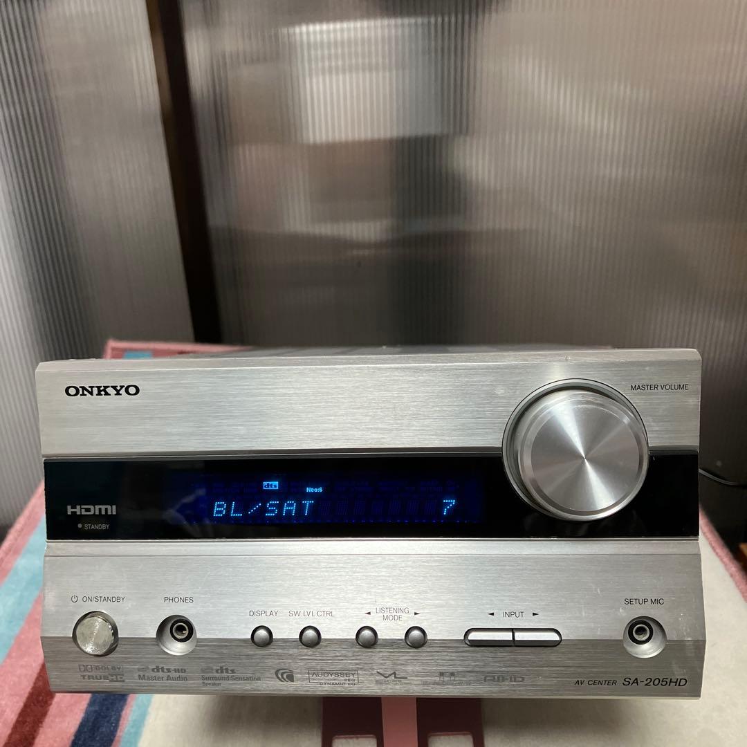 ONKYO AVアンプ SA-205HD リモコン付き
