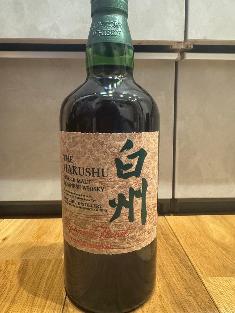THE HAKUSHU シングルモルトウイスキー　限定版