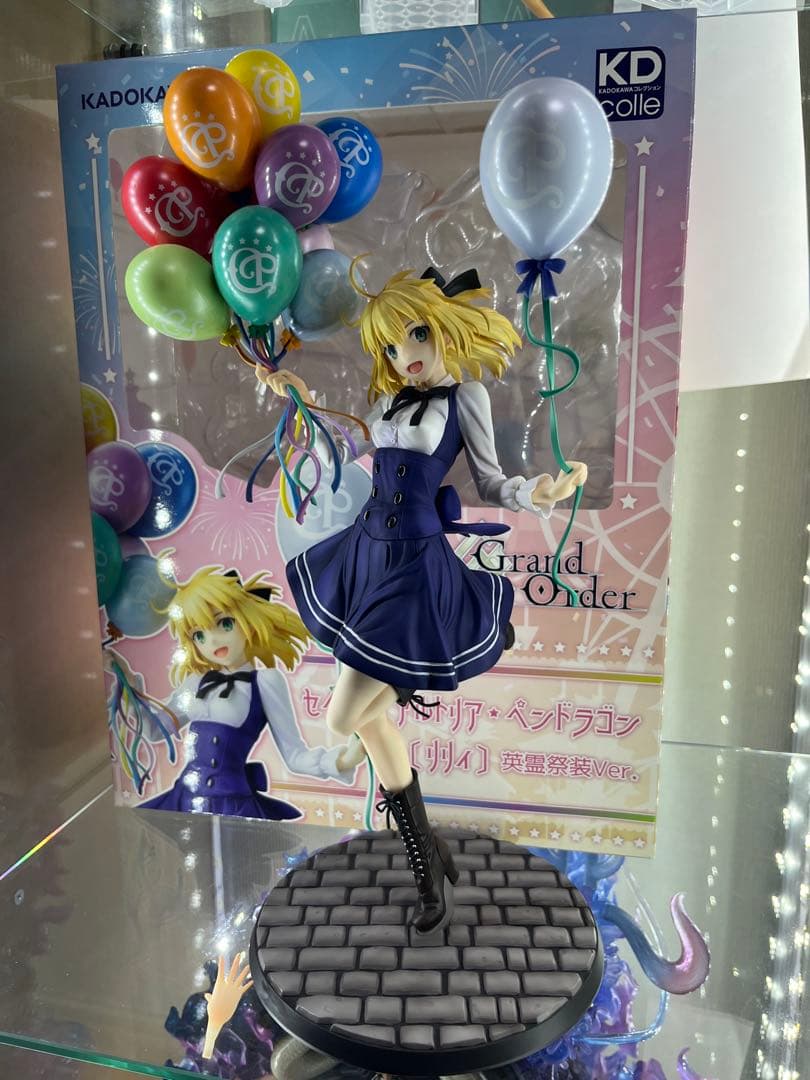 fate fgo アルトリア　リリィ　セイバー　英霊祭装　　フィギュア