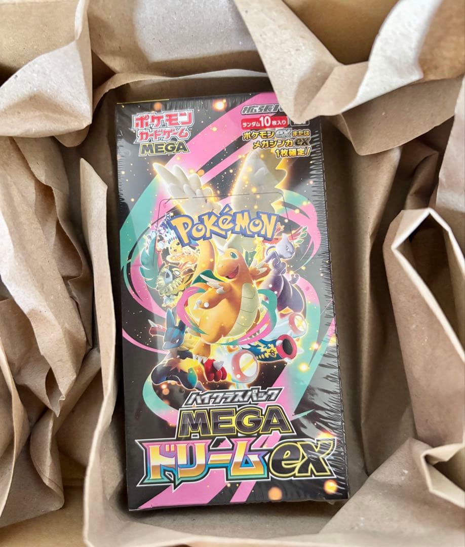 ポケモンカードゲーム MEGAドリームEX シュリンク付き　ポケセン当選品