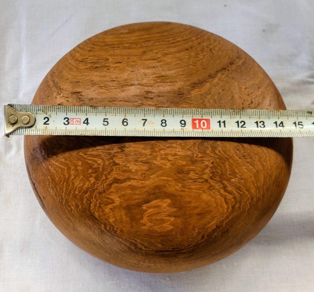 「大切に保管していました」／欅＋広葉樹 自伐自作の盆 part③