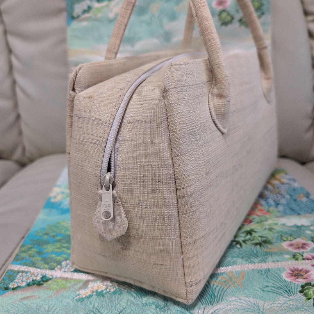 利休バック　和装用バッグ 　 大きめ　響創　シンプルデザイン　美品