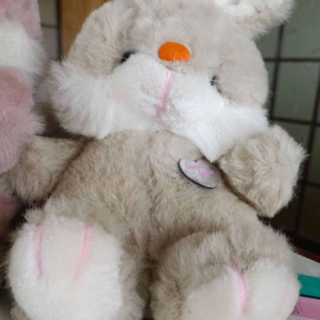 オリエンタルトーイ　昭和レトロ　アヴァンギャルド　ぬいぐるみ　うさぎ　当時物