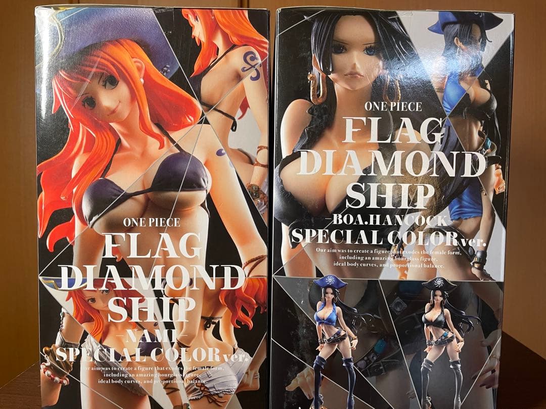 FLAG DIAMOND SHIP　ハンコック　ナミ　スペシャルカラーセット