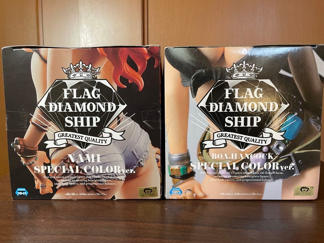 FLAG DIAMOND SHIP　ハンコック　ナミ　スペシャルカラーセット