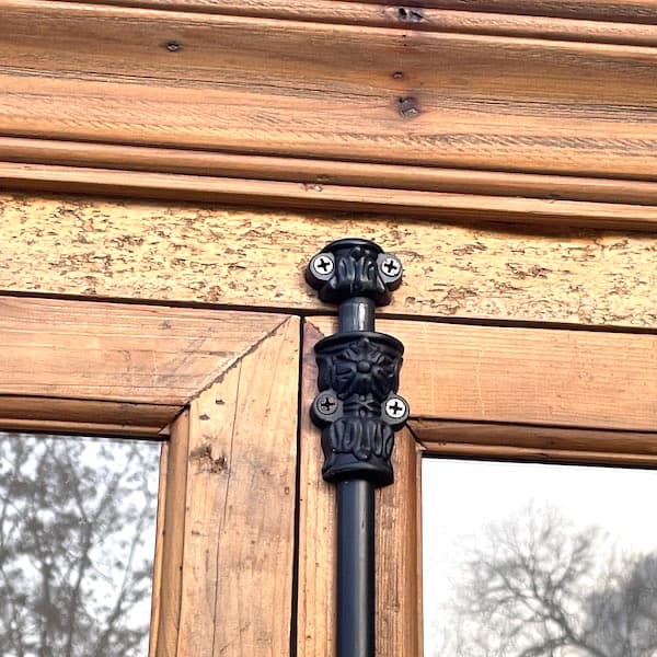 ビンテージ　ガラスキャビネット　大型カップボード　ブックケース　古材