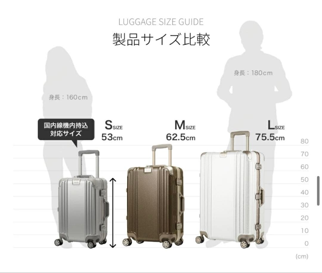 スーツケース キャリーケース　Lサイズ