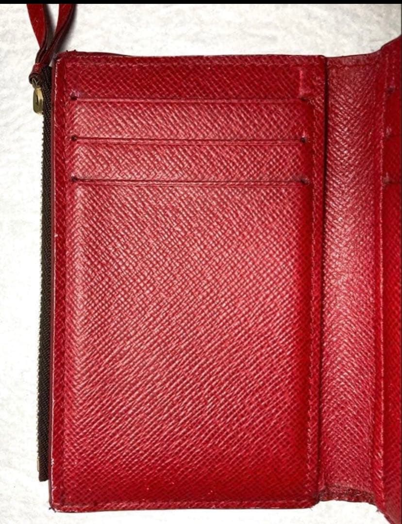 ルイヴィトン ダミエ ポルトフォイユ　ゾエ　ヴィクトリーヌ　折り財布