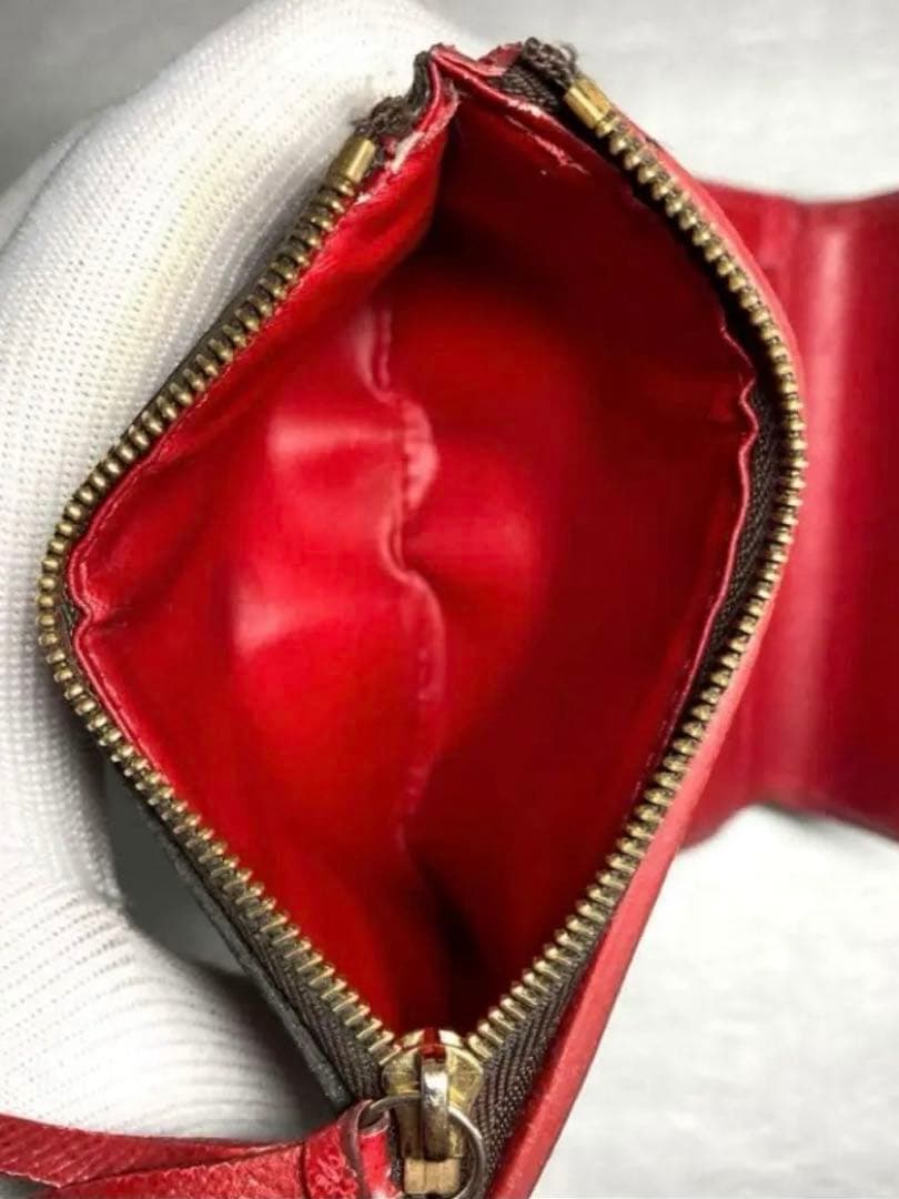 ルイヴィトン ダミエ ポルトフォイユ　ゾエ　ヴィクトリーヌ　折り財布