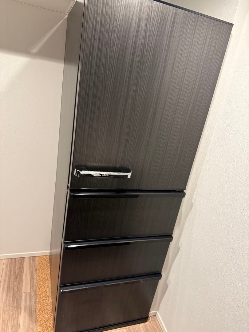 AQUA 冷蔵庫 AQR-V37N(K) 368L 2022年製