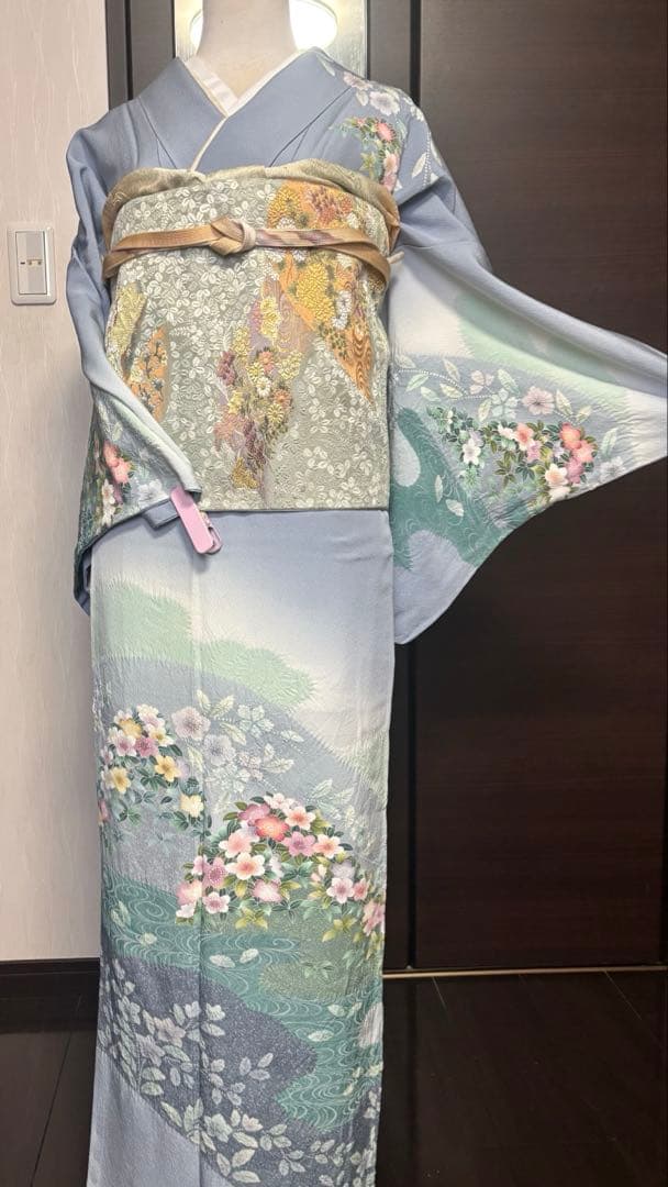 絞り　訪問着　フルセット　入学式　卒業式　お宮参り
