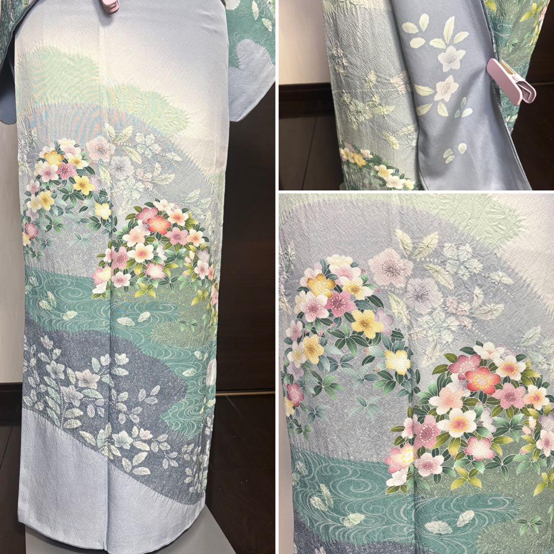 絞り　訪問着　フルセット　入学式　卒業式　お宮参り