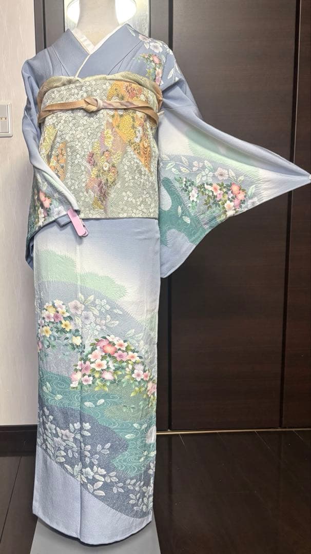 絞り　訪問着　フルセット　入学式　卒業式　お宮参り