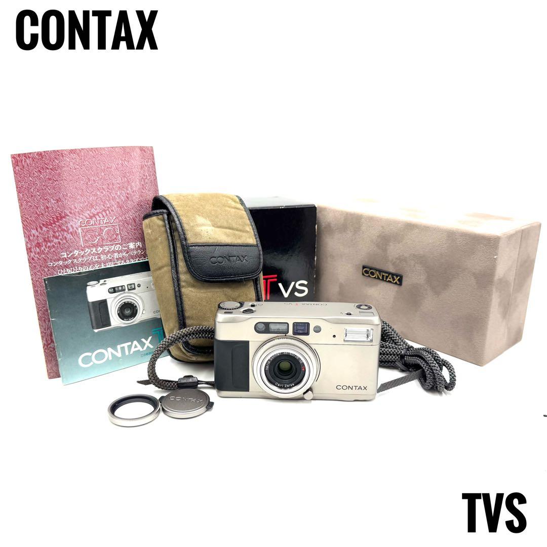 ❁完動品❁CONTAX TVS コンタックス フィルムカメラ 元箱付き