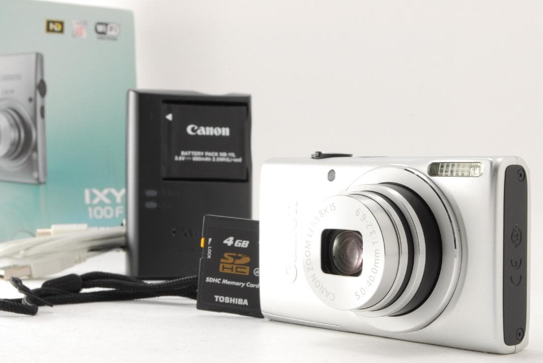 Canon IXY 100F シルバー Wi-Fi機能搭載　動作確認済