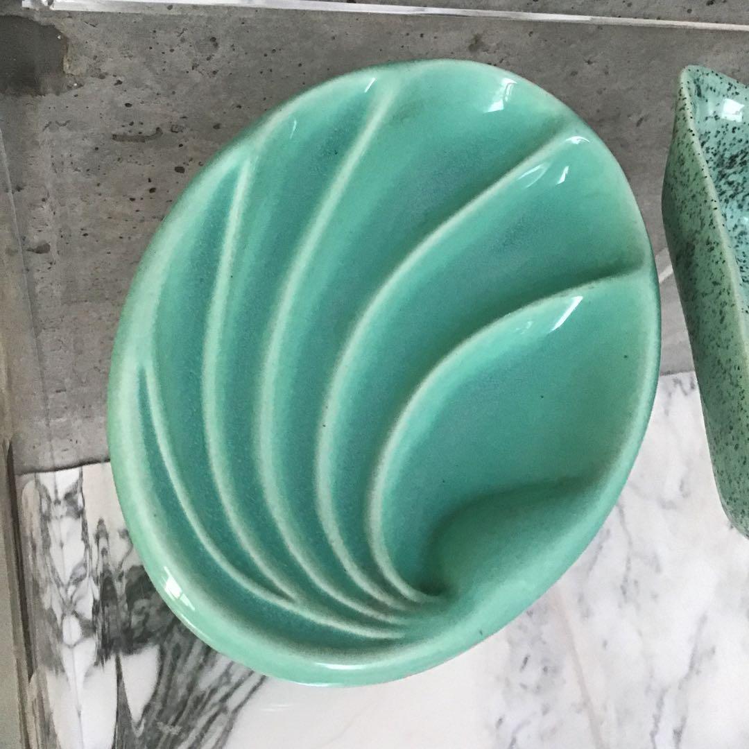 50s 60s アメリカ ビンテージ セラミック 小物入れ 灰皿