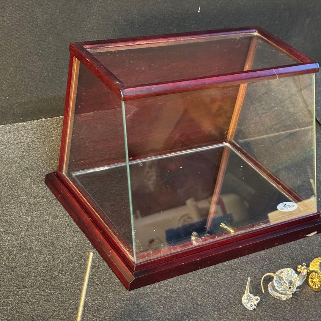 スワロフスキー　7点まとめて　専用のディスプレイケース付き　絶版品　レア物