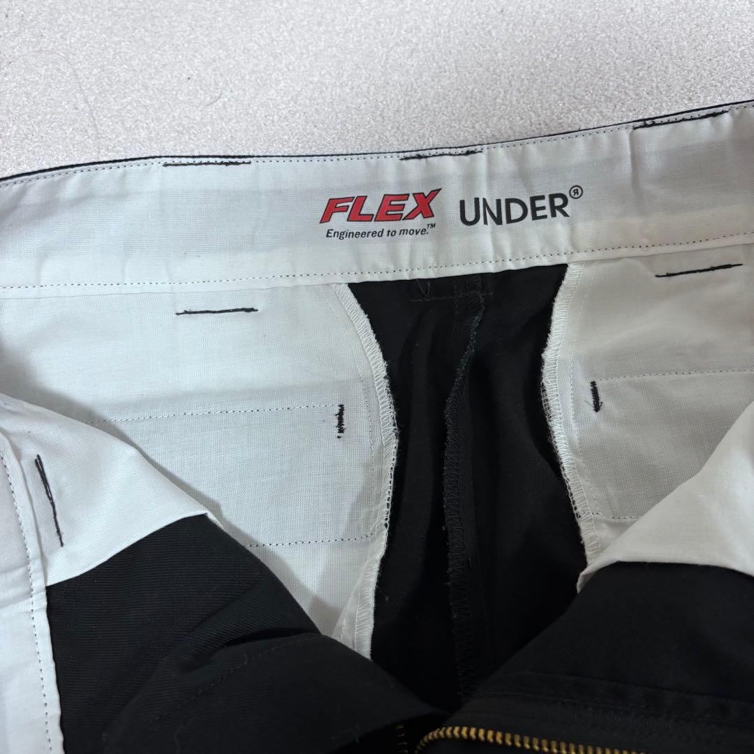 ディッキーズ　フレックスワーククロップドパンツ　UNDER R　w32 黒