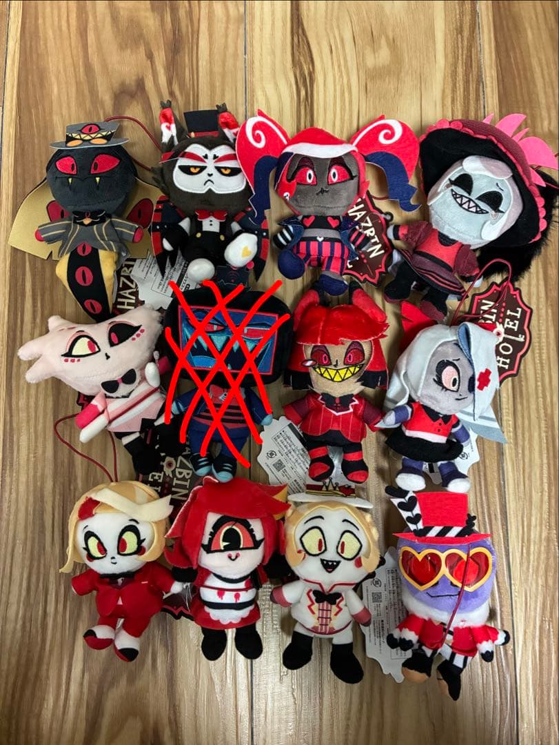 【ラウンドワン限定】ハズビンホテルへようこそ おすわりマスコット　全11種