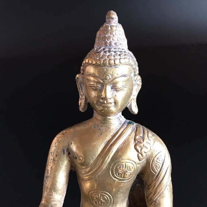 時代物 仏教美術 古銅 仏像 置物