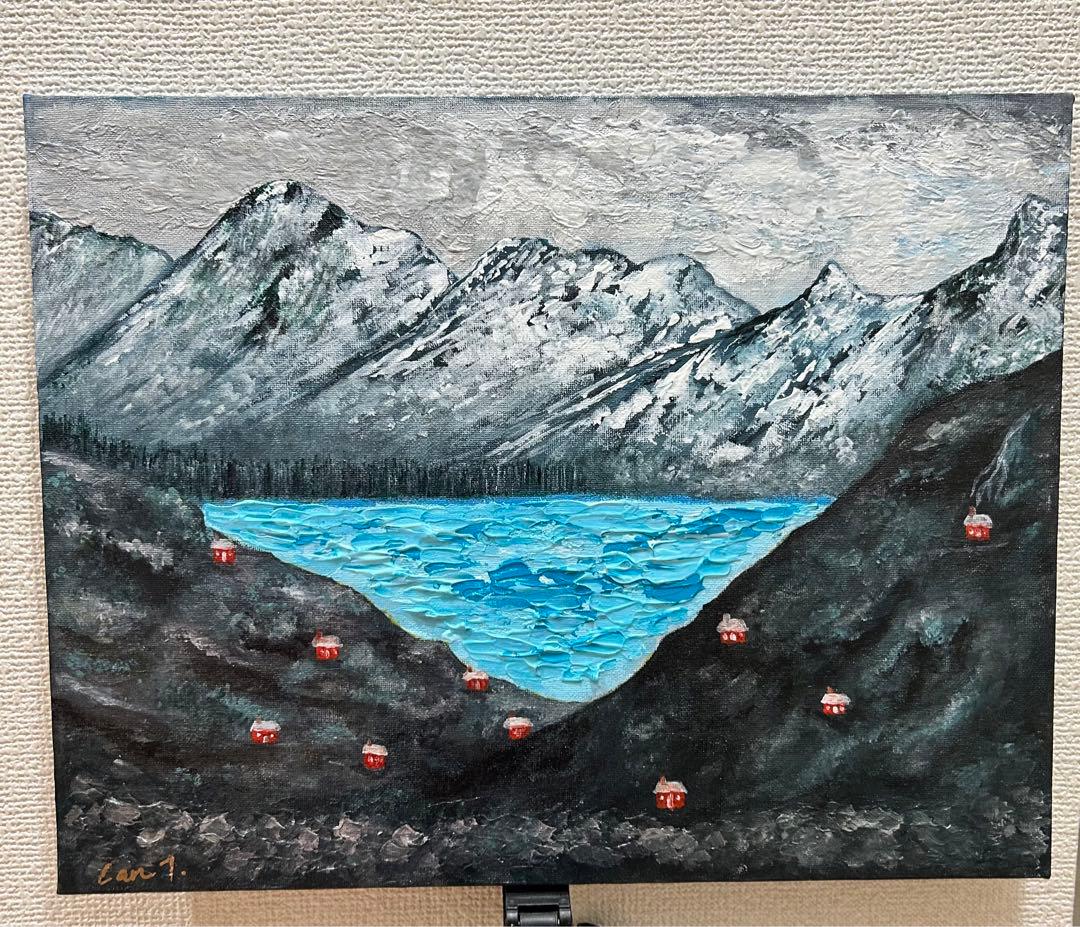 新品お得 アクリル絵の具 テクスチャーアート現代アート