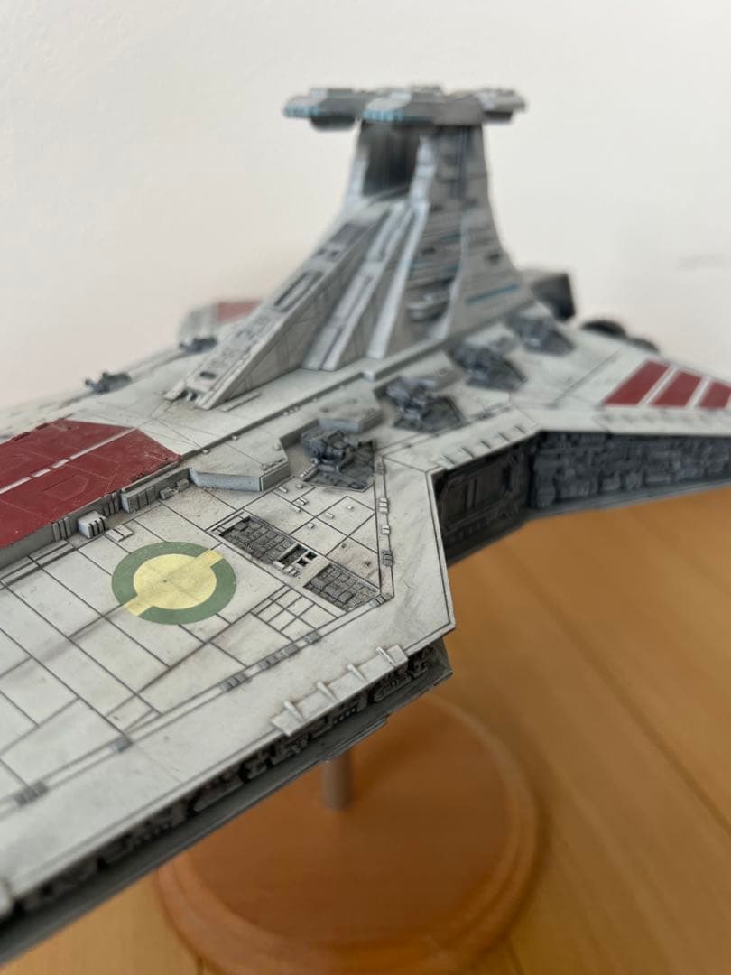 スターウォーズヴェネター級リパブリックスターデストロイヤー プラモデル完成品
