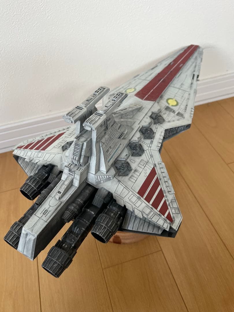 スターウォーズヴェネター級リパブリックスターデストロイヤー プラモデル完成品