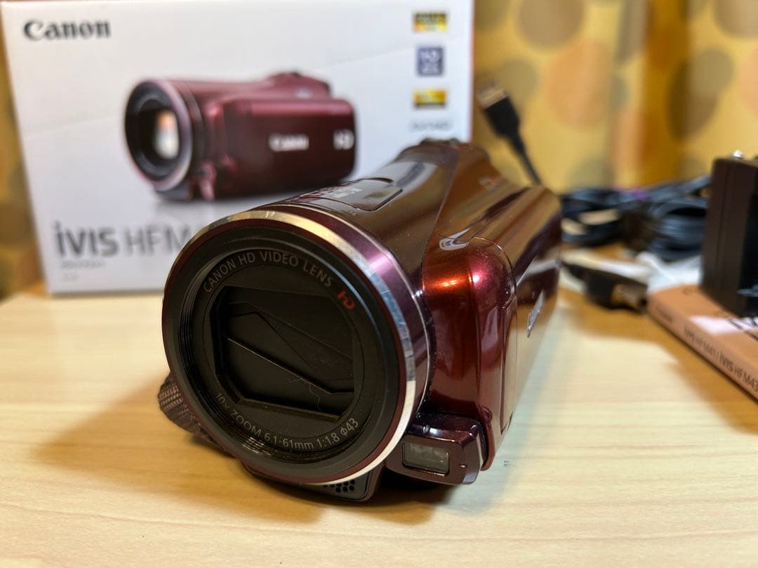 ★極美品★　Canon IVIS HF M41 赤　※値段交渉歓迎