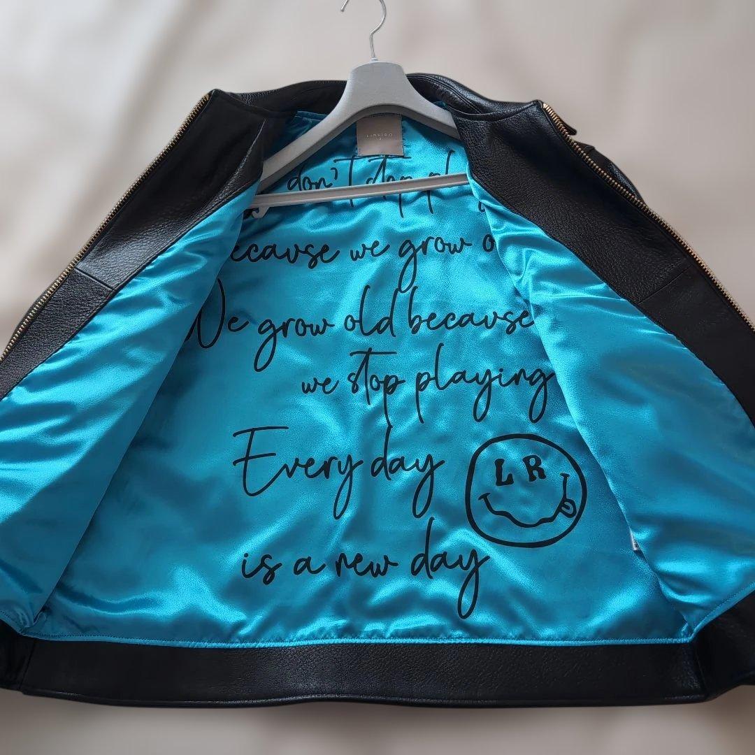 値段交渉可【美品】リベイロライダースジャケット