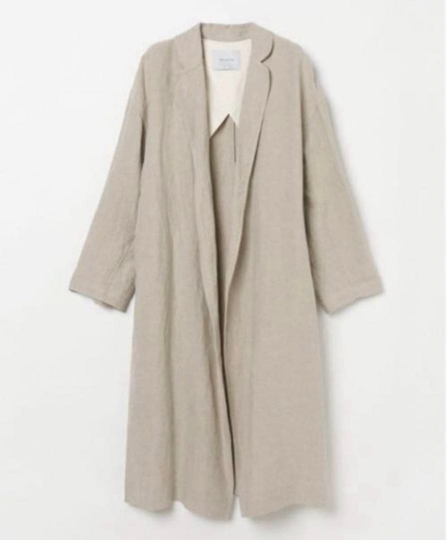 ジャケット・アウター HELIOPOLE NEW DUNGAREES LINEN OVER COAT