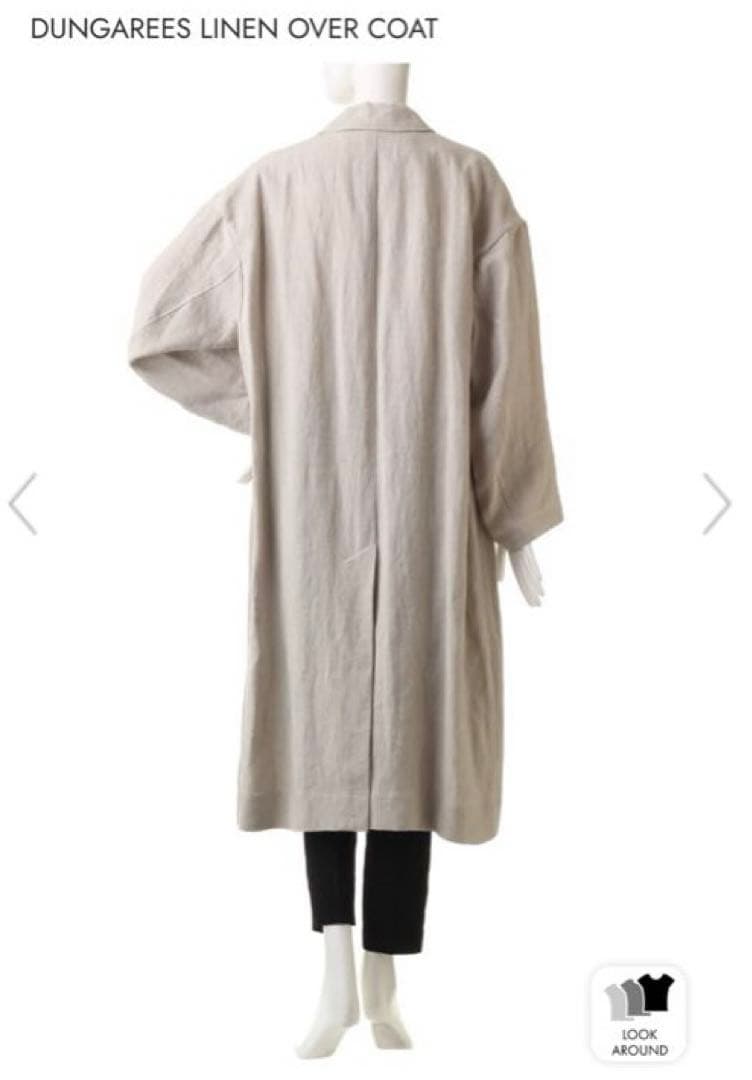 ジャケット・アウター HELIOPOLE NEW DUNGAREES LINEN OVER COAT