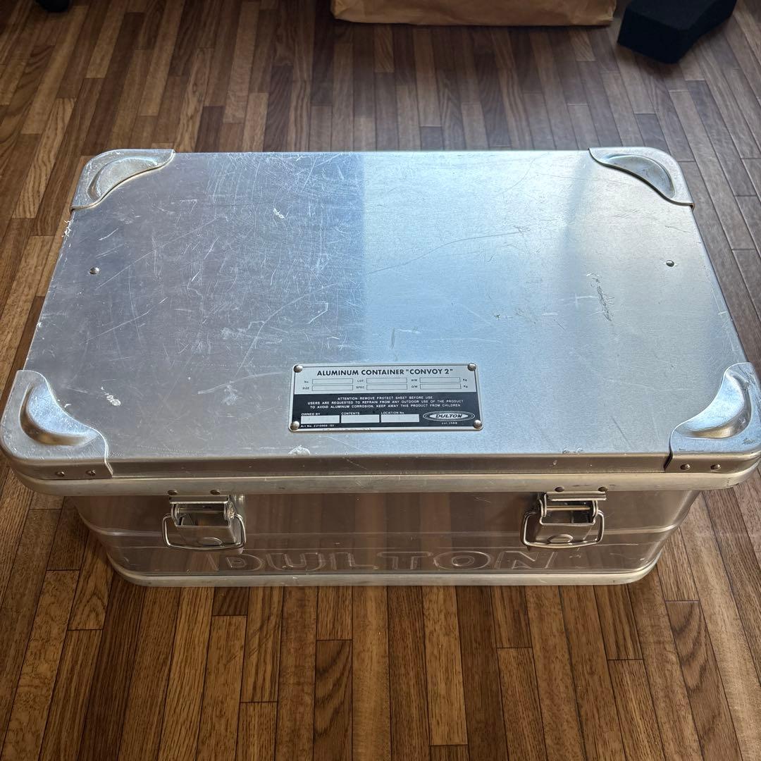 専用DULTON アルミニウムコンテナ S 薪プレゼント
