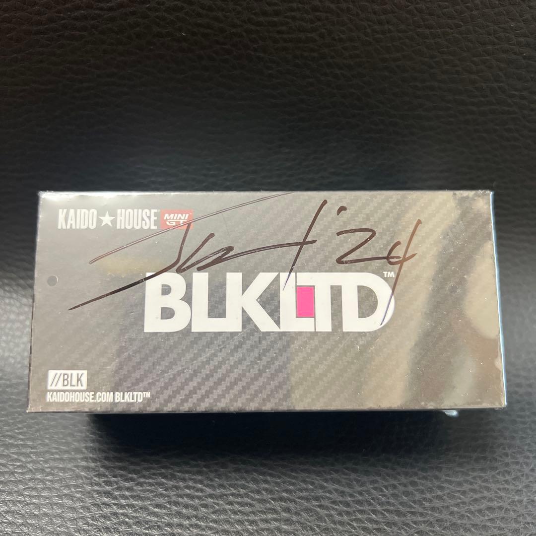 ミニカー KAIDO HOUSE NISSAN GT-R R34 BLK LTD