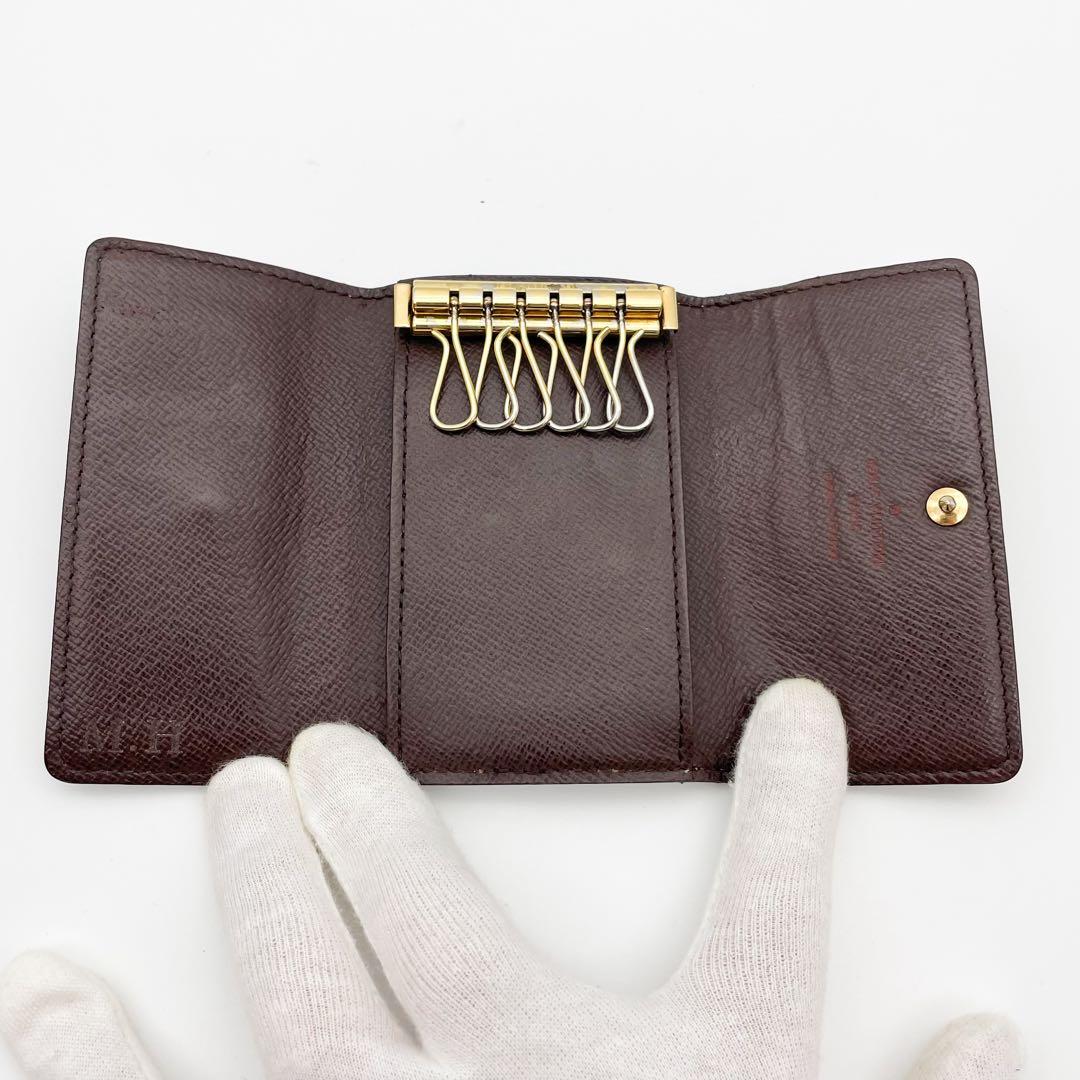 【極美品】ルイヴィトン ダミエ ミュルティクレ６ キーケース ６連