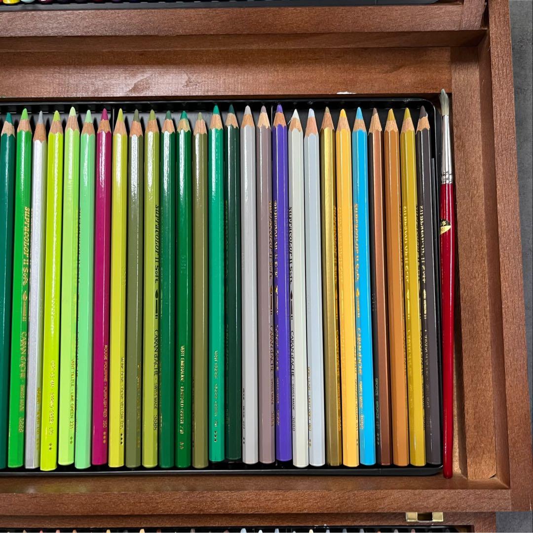 カランダッシュ 120色 スプラカラーソフト 水彩色鉛筆 CARAND'ACHE