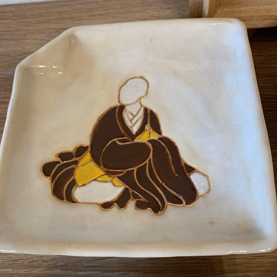 水月焼 皿 6客 好川恒方 大珍品 48