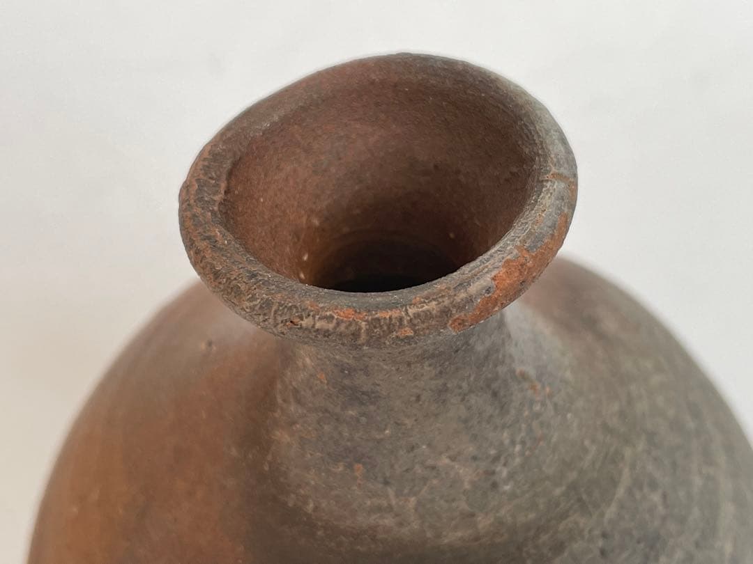 陶芸家　作家物　金重有邦　伊部　徳利　備前　備前焼　酒器　黒田陶苑　金重素山