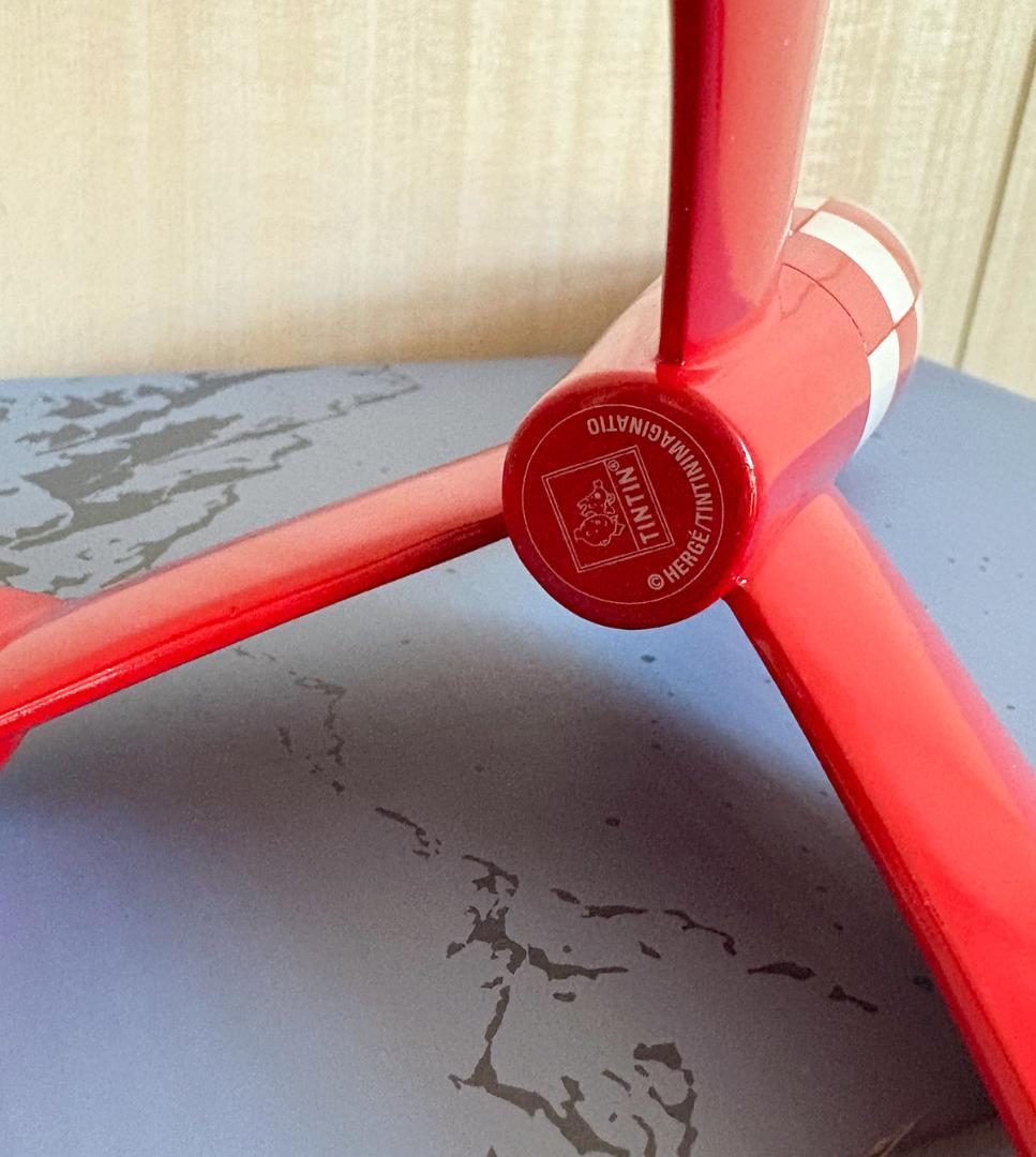 タンタンの冒険 レジン ロケット 証明書付 高さ約30cm tintin