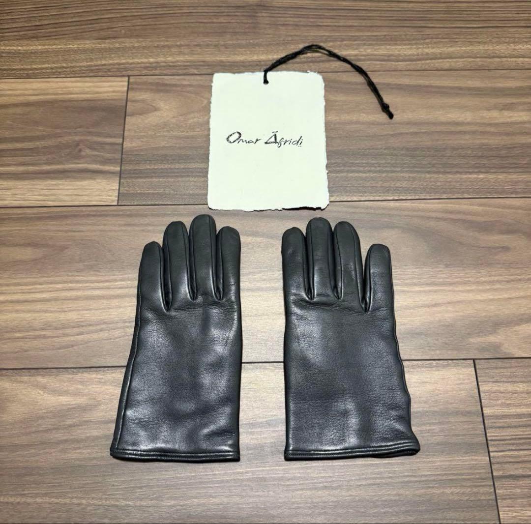 オ*ー様 24AW OMAR AFRIDI CURVED GLOVES STEE