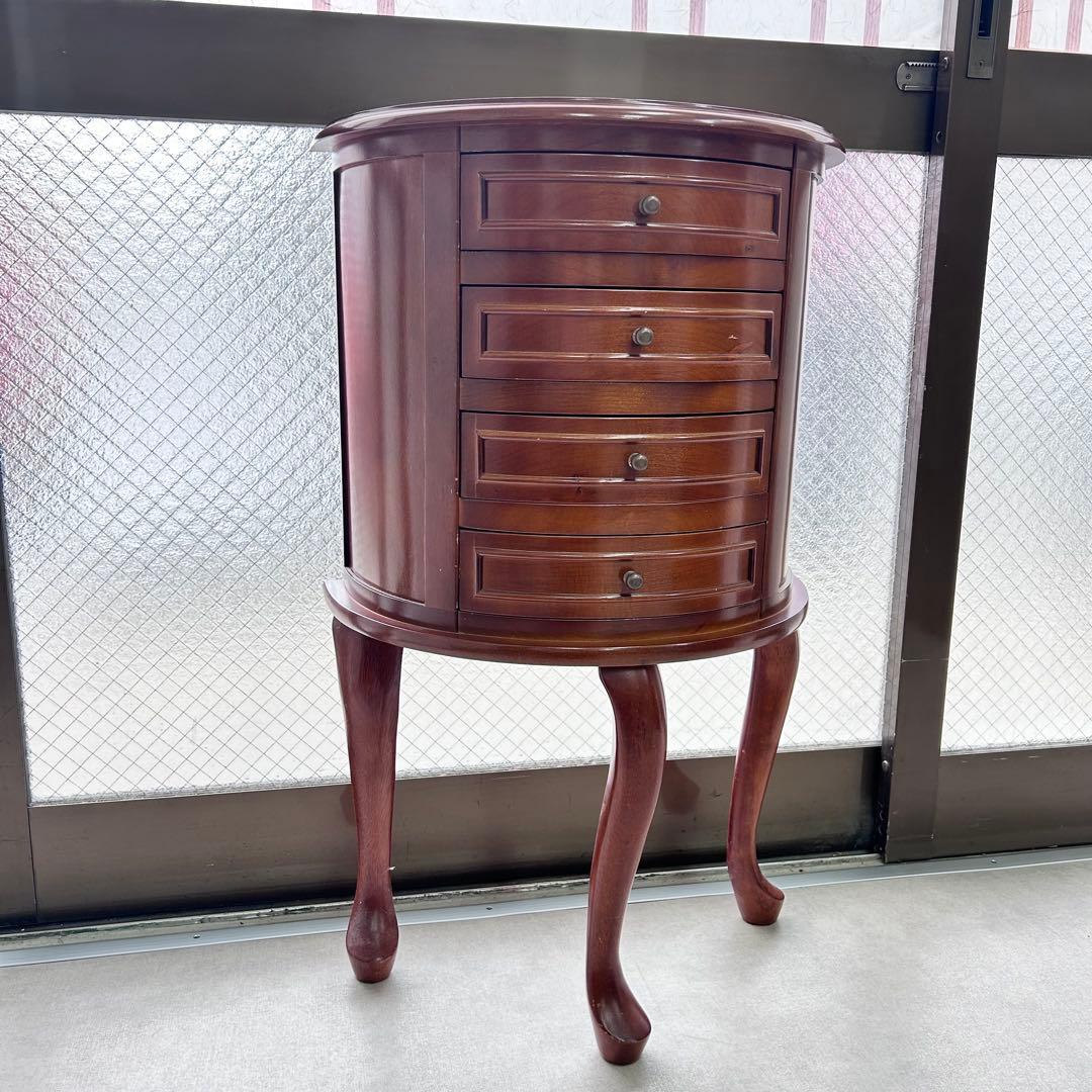 (k20)猫脚 チェスト 4段 引き出し キャビネット コンソール