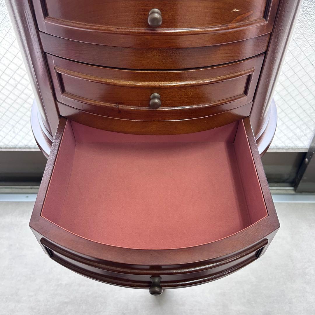 (k20)猫脚 チェスト 4段 引き出し キャビネット コンソール