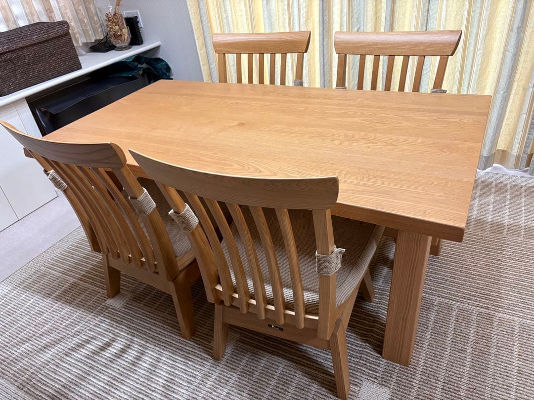 特価お値下げ超美品　大塚家具　ダイニングテーブルセット(テーブル①)